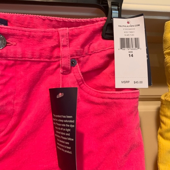Girls Ralph Lauren corduroy pants - NWT Size 14 - Picture 2 of 8